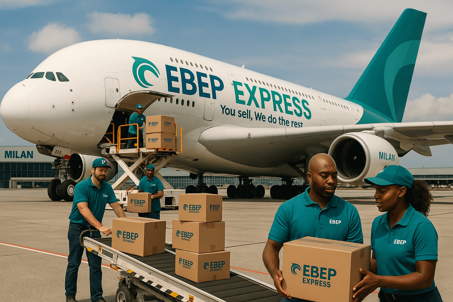Ecommerce Parcel Delivery EBEP Express