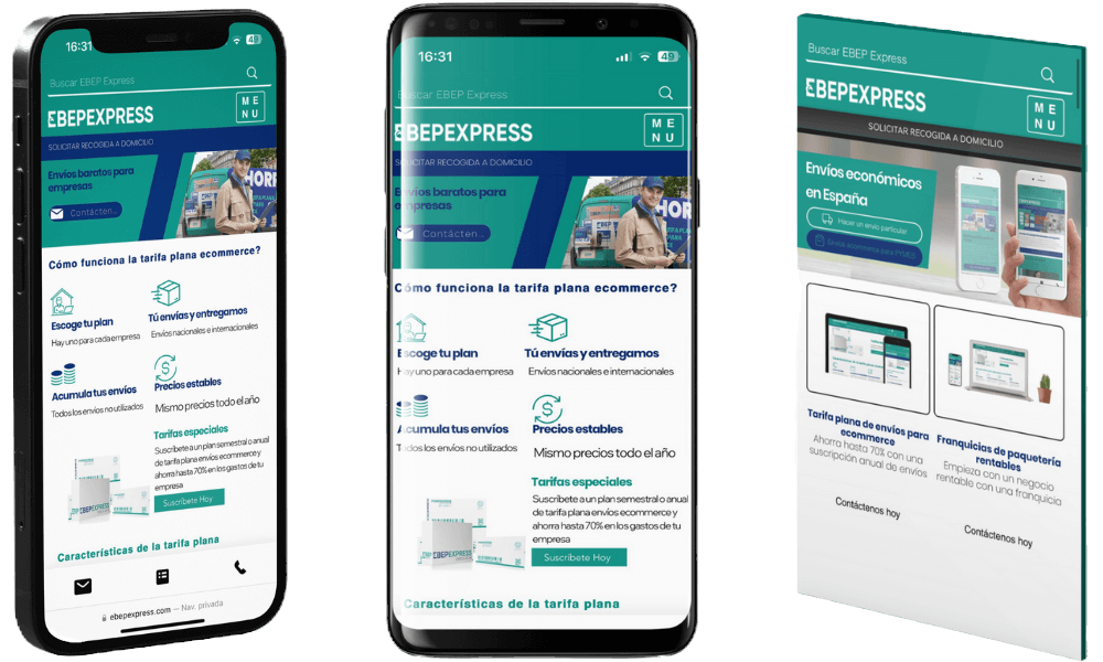 EBEP Express Ecommerce Flat Rate Shipping